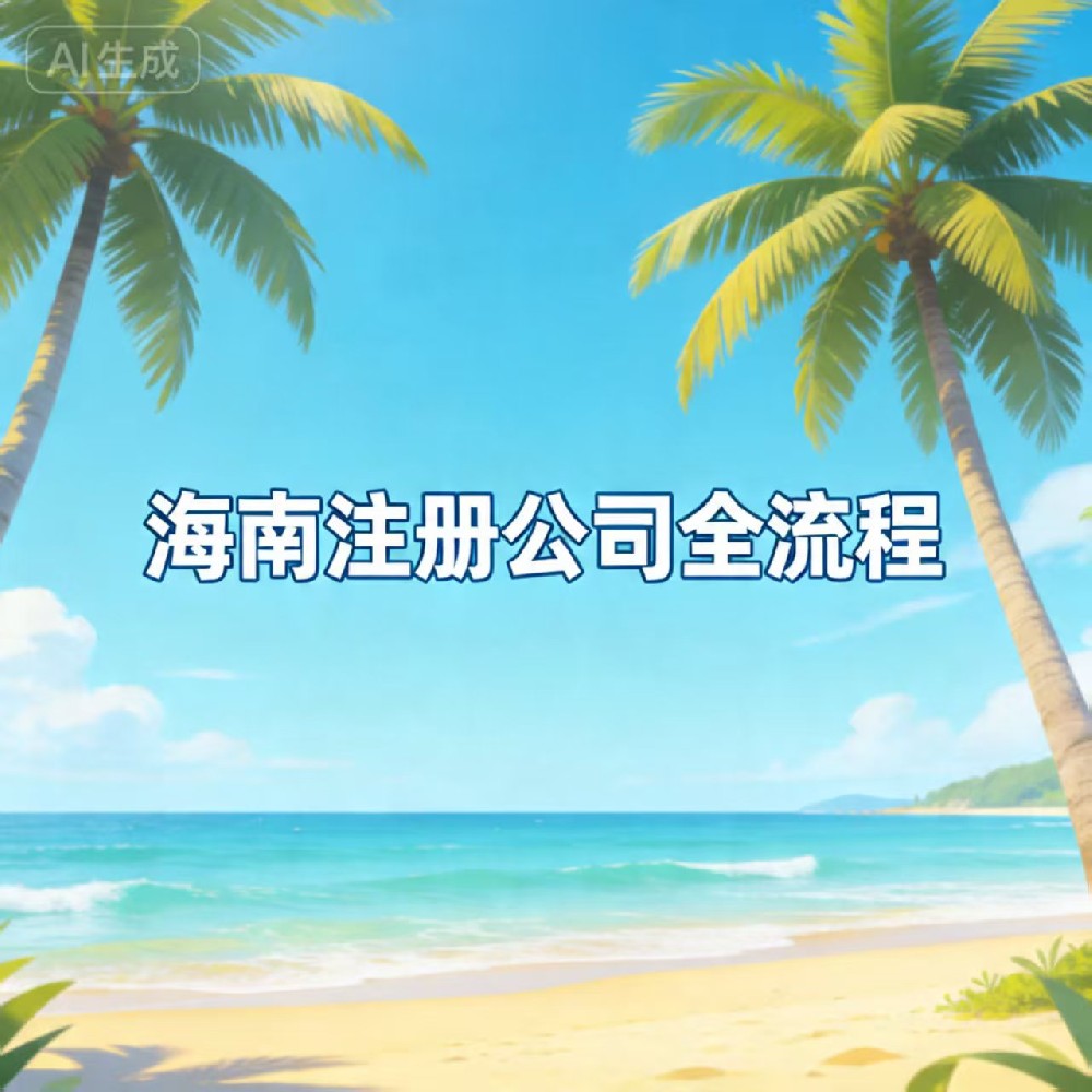 海南注册公司全流程（2026最新·全程网办）