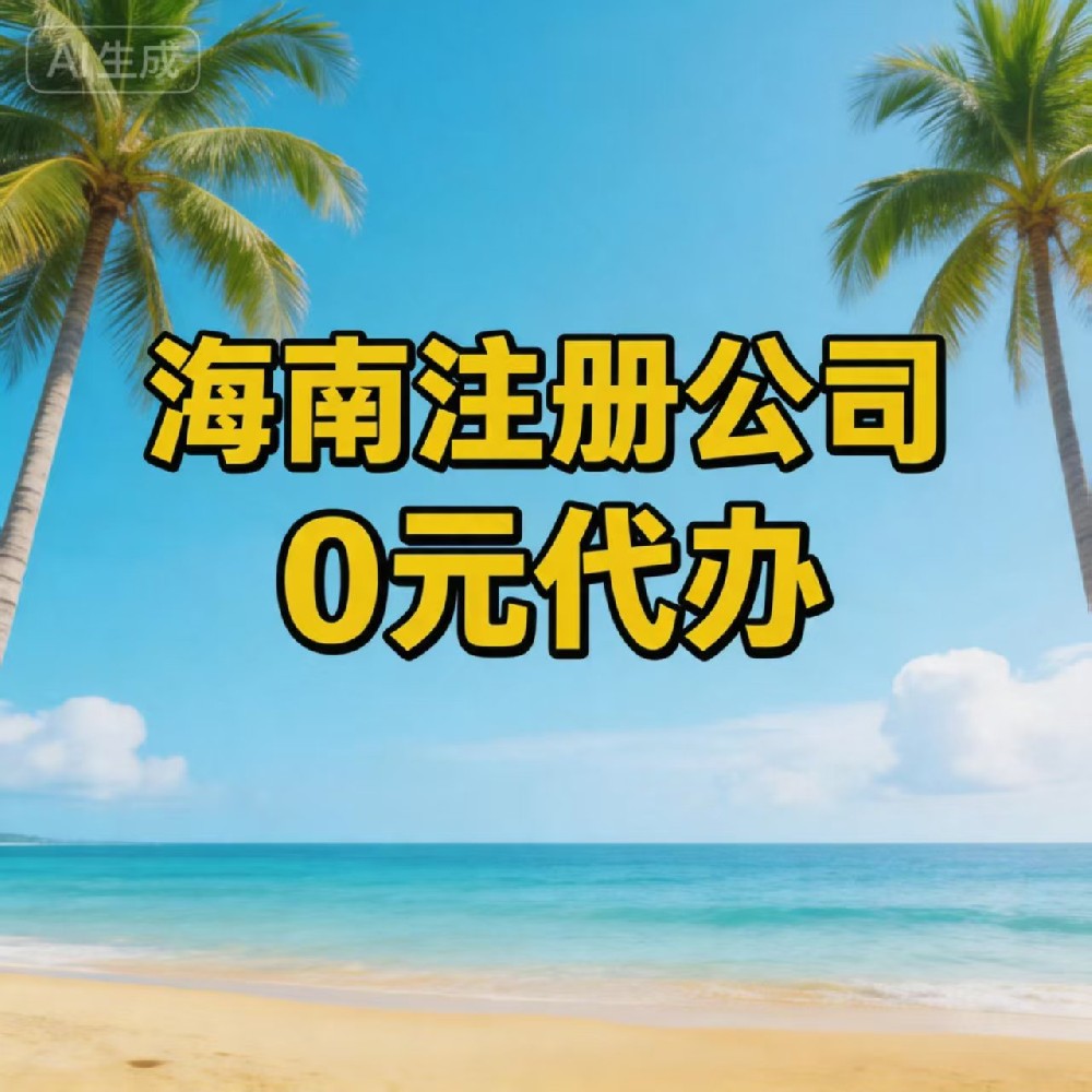 海南注册公司0元代办｜2026自贸港政策+流程+费用全解