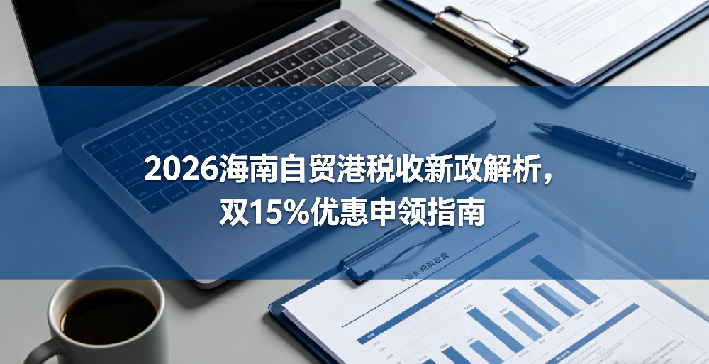2026 海南自贸港税收新政解析，双 15% 优惠申领指南