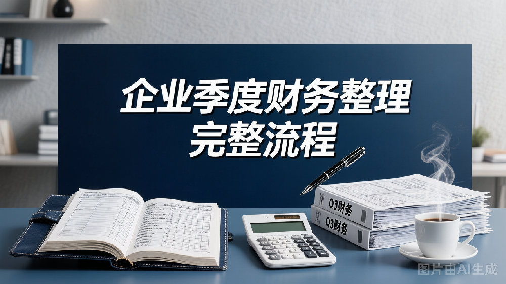 企业季度财务整理完整流程