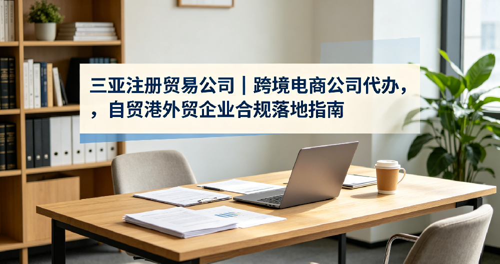 三亚注册贸易公司|跨境电商公司代办,自贸港外贸企业合规落地指南