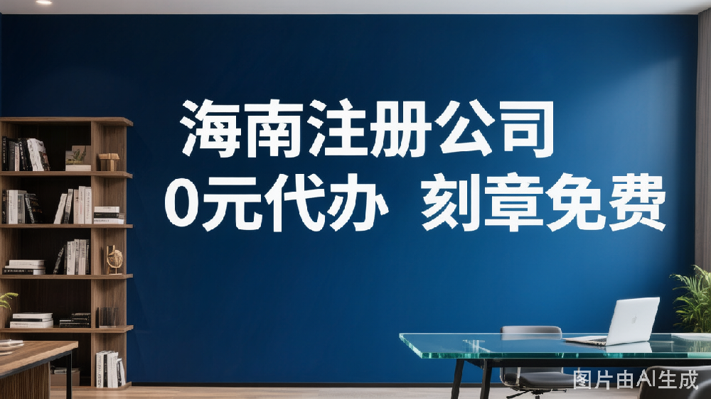 海南注册公司 0 元代办 刻章免费