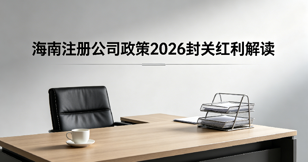海南注册公司政策 2026 封关红利解读