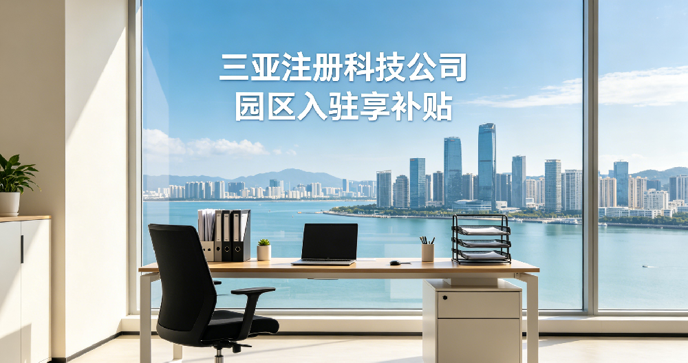 三亚注册科技公司 园区入驻享补贴