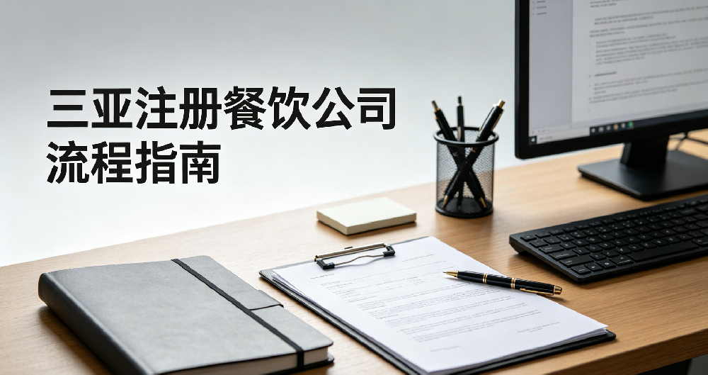 三亚注册餐饮公司流程|食品经营许可证代办一站式指南